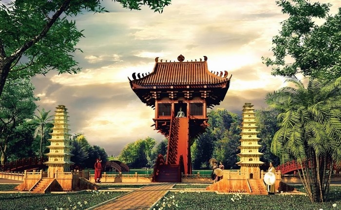 Những hình ảnh đẹp về chùa Một Cột biểu tượng của thủ đô Hà Nội