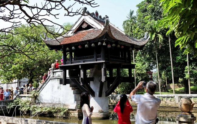 Những hình ảnh đẹp về chùa Một Cột biểu tượng của thủ đô Hà Nội