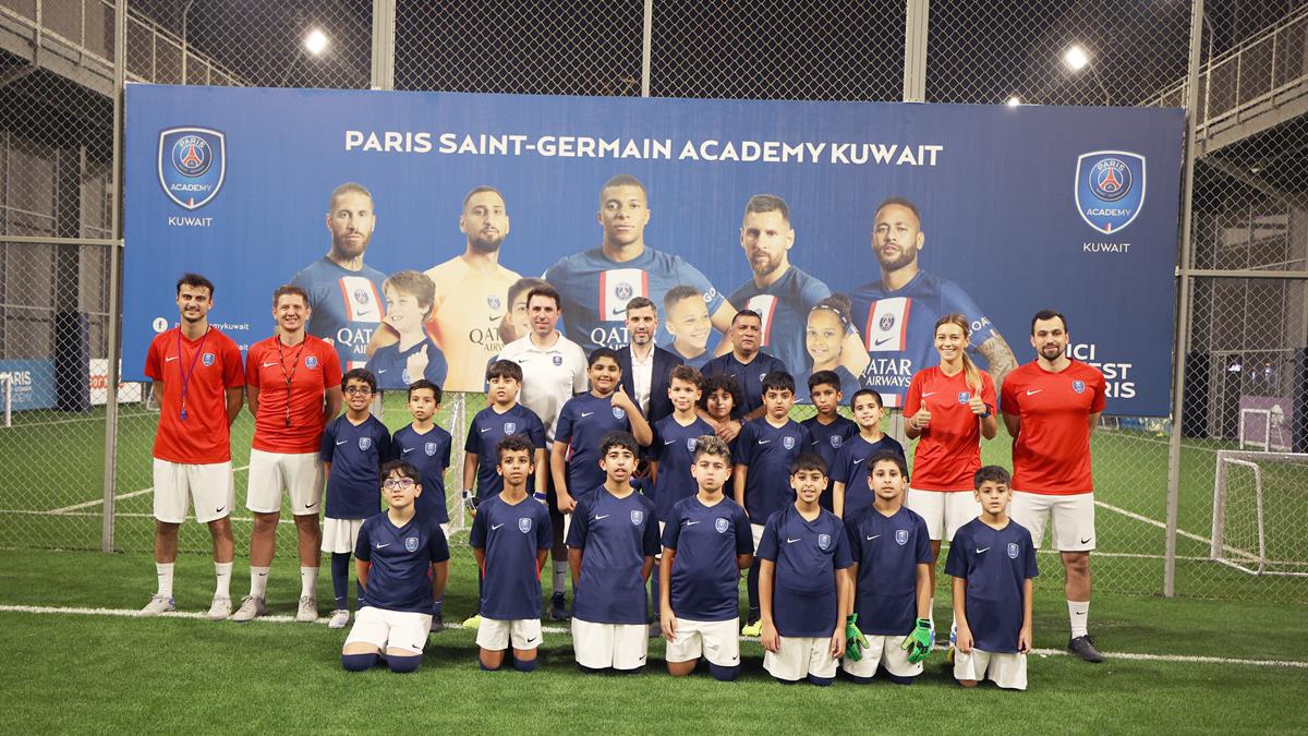 Launch of the Paris Saint-Germain Academy in Kuwait! | Paris Saint-Germain