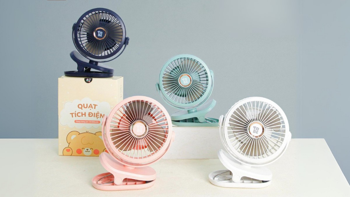 Có nên mua quạt tích điện không?