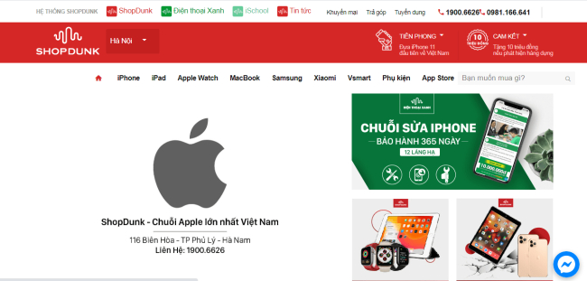 Tổng hợp 10 cửa hàng bán iPhone uy tín tại Hà Nội năm 2022